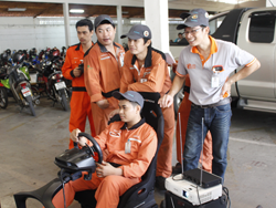 ทดสอบปฏิกริยาการตอบสนองในสถานการณ์ฉุกเฉิน