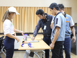 ลงทะเบียนรับเอกสารประกอบการฝึกอบรม