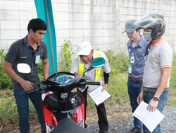 ปฏิบัติการตรวจสอบและเตรียมความพร้อมของยานพาหนะก่อนการเดินทาง