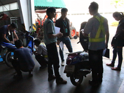 ปฏิบัติการตรวจสอบ และเตรียมความพร้อมของยานพาหนะก่อนการเดินทาง Pre-Trip Inspection