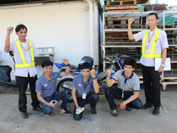 Siam Kubota Improve Safety Riding Skill