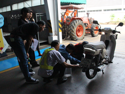 ปฏิบัติการตรวจสอบ และบำรุงรักษายานพาหนะเบื้องต้น Pre-Trip Inspection and Basic Maintenance