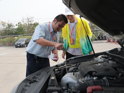 การตรวจสอบ และเตรียมความพร้อมของยานพาหนะ