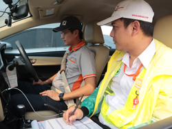 การตรวจสอบความปลอดภัยภายในห้องโดยสาร