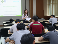 กล่าวต้อนรับพร้อมแนะนำวิทยการ และกิจกรรมฝึกอบรม