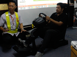 ฝึก และทดสอบปฏิกิริยาการตอบสนองในสถานการณ์ฉุกเฉินด้วยเครื่อง Simulator