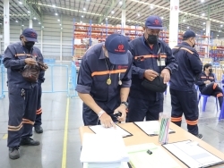 ลงทะเบียนรับเอกสารประกอบการฝึกอบรม