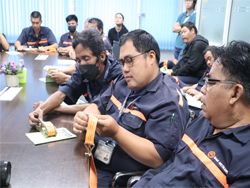 เทคนิคการใช้สายรัด และความสามารถในการรับแรง