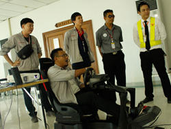 ฝึก และทดสอบปฏิกริยากการตอบสนองในสถานการณ์ฉุกเฉินด้วยเครื่อง Simulator