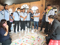 การซักซ้อมแผนเผชิญเหตุ และการรับมือในแบบจำลอง