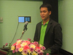 กล่าวต้อนรับ และเปิดกิจกรรมการฝึกอบรม