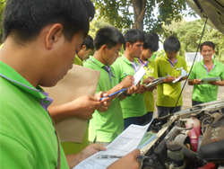 ปฏิบัติการตรวจสอบระบบการทำงานของยานพาหนะ