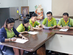 ลงทะเบียนทดสอบความรู้ก่อนการฝึกอบรม