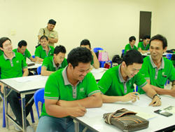 ทดสอบความรู้ก่อน และหลังการฝึกอบรม