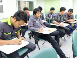 ทดสอบความรู้ก่อน และหลังการฝึกอบรม