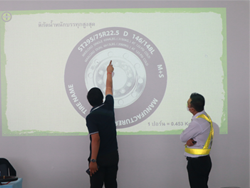 การตรวจสอบสภาพยางและแรงดันลมยางตามมาตรฐาน