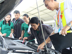 ปฏิบัติการตรวจสอบและเตรียมความพร้อมของยานพาหนะก่อนการเดินทาง