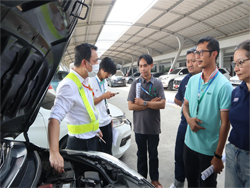 การตรวจสอบและเตรียมความพร้อมของยานพาหนะ
