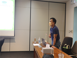 กล่าวต้อนรับพร้อมแนะนำวิทยากรและกิจกรรมฝึกอบรม