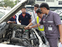 การตรวจสอบและบำรุงรักษารถยนต์เบื้องต้น