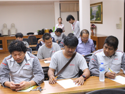 ทดสอบความรู้ก่อน และหลังการฝึกอบรม