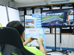 จำลองสถานการณ์ขับรถในขณะมึนเมา
