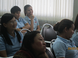 บรรยากาศเต็มไปด้วยความสนุกสนาน