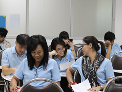 ลงทะเบียนทดสอบความรู้ก่อน และหลังการฝึกอบรม
