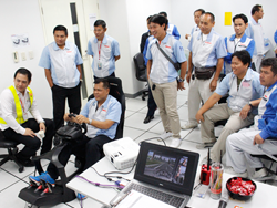 ฝึก และประเมินปฏิกิริยาการตอบสนองในสถานการณ์ฉุกเฉินด้วยเครื่อง Driving Simulator