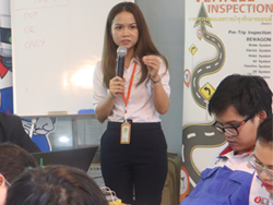 กล่าวต้อนรับพร้อมแนะนำทีมวิทยากร และกิจกรรมฝึกอบรม