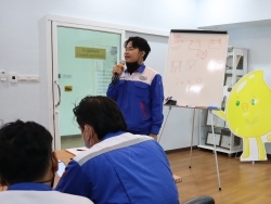 ผู้แทนหน่วยงานกล่าวต้อนรับและเน้นย้ำมาตรฐานความปลอดภัย