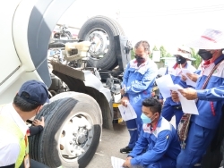 การตรวจสอบสภาพยาง และระบบรองรับน้ำหนัก		