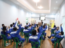 กล่าวต้อนรับพร้อมแนะนำวิทยากรและกิจกรรมฝึกอบรม