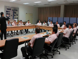 บรรยากาศช่วงเช้าฟังบรรยาย โดย อ.อภิรัติ