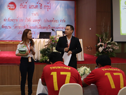 กล่าวต้อนรับพร้อมแนะนำเงื่อนไขการฝึกอบรม