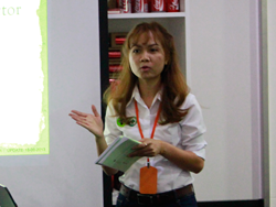 กล่าวต้อนรับพร้อมแนะนำกิจกรรมฝึกอบรม