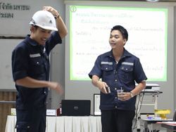 กิจกรรมการจำลองสถานการณ์ที่ไม่ปลอดภัย