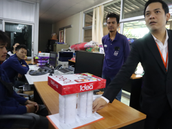 แรงและปฏิกิริยาที่กระทำต่อบรรจุภัณฑ์ขณะขนส่งสินค้า