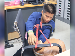 เทคนิคการผูกรัดและเสริมความแข็งแรงด้วยเชือก