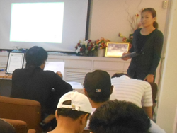 กล่าวนำวัตถุประสงค์พร้อมแนะนำวิทยากร