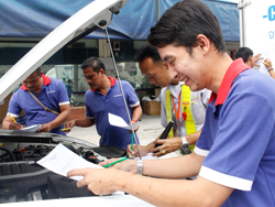 การตรวจสอบ และการเตรียมความพร้อมของยานพาหนะประจำวัน