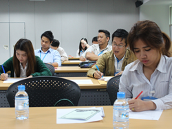 ทดสอบความรู้ก่อน และหลังการฝึกอบรม