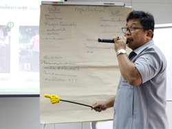 การนำเสนอผลงาน และการพัฒนาบุคลิกภาพ