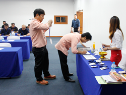 ลงทะเบียนรัยเอกสารประกอบการฝึกอบรม