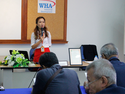 กล่าวต้อนรับพร้อมแนะนำกิจกรรมการฝึก และทดสอบ