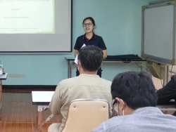 กล่าวต้อนรับพร้อมแนะนำวิทยากร
