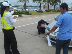 การตรวจสอบและเตรียมความพร้อมก่อนการขึ้นรถ Walk Around