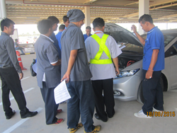 การตรวจสอบและเตรียมความพร้อมของยานพาหนะ
