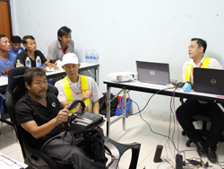 ฝึก และทดสอบปฏิกิริยาการตอบสนองในสถานการณ์ฉุกเฉินด้วยเครื่อง Driving Simulator
