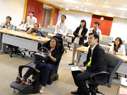 ฝึก และทดสอบปฏิกริยาการตอบสนองในสถานการณ์ฉุกเฉินด้วยเครื่อง Simulator
